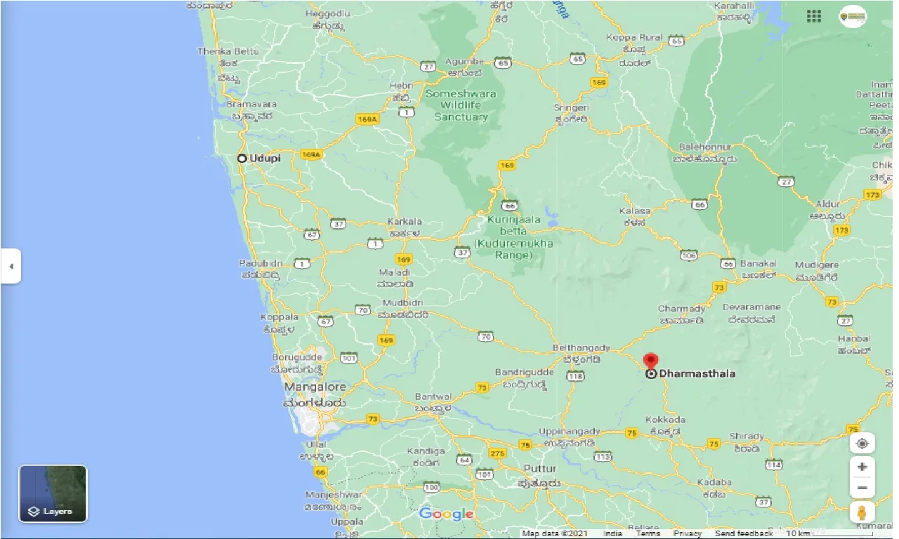 udupi-to-dharmasthala-round-trip