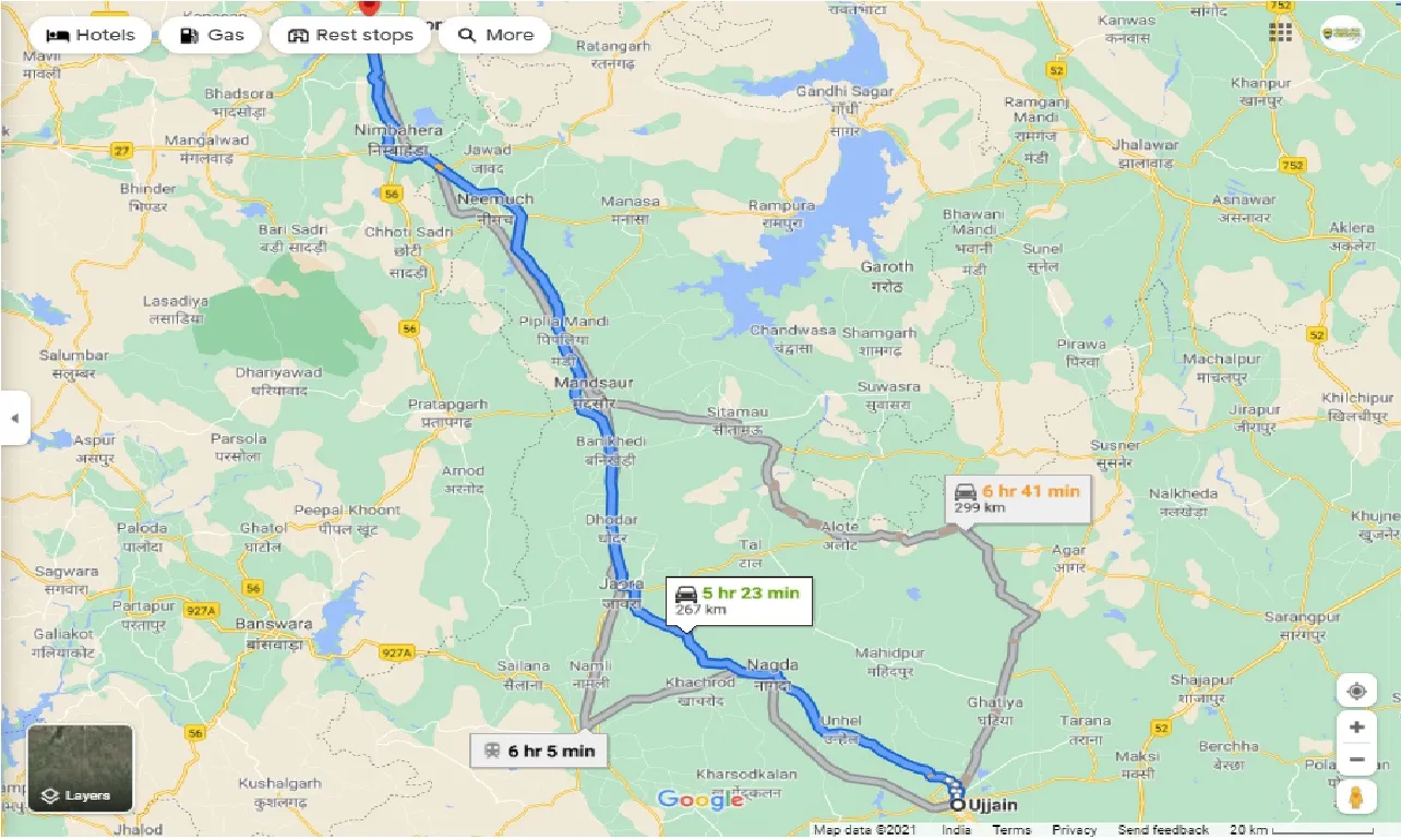 ujjain-to-chittorgarh-round-trip