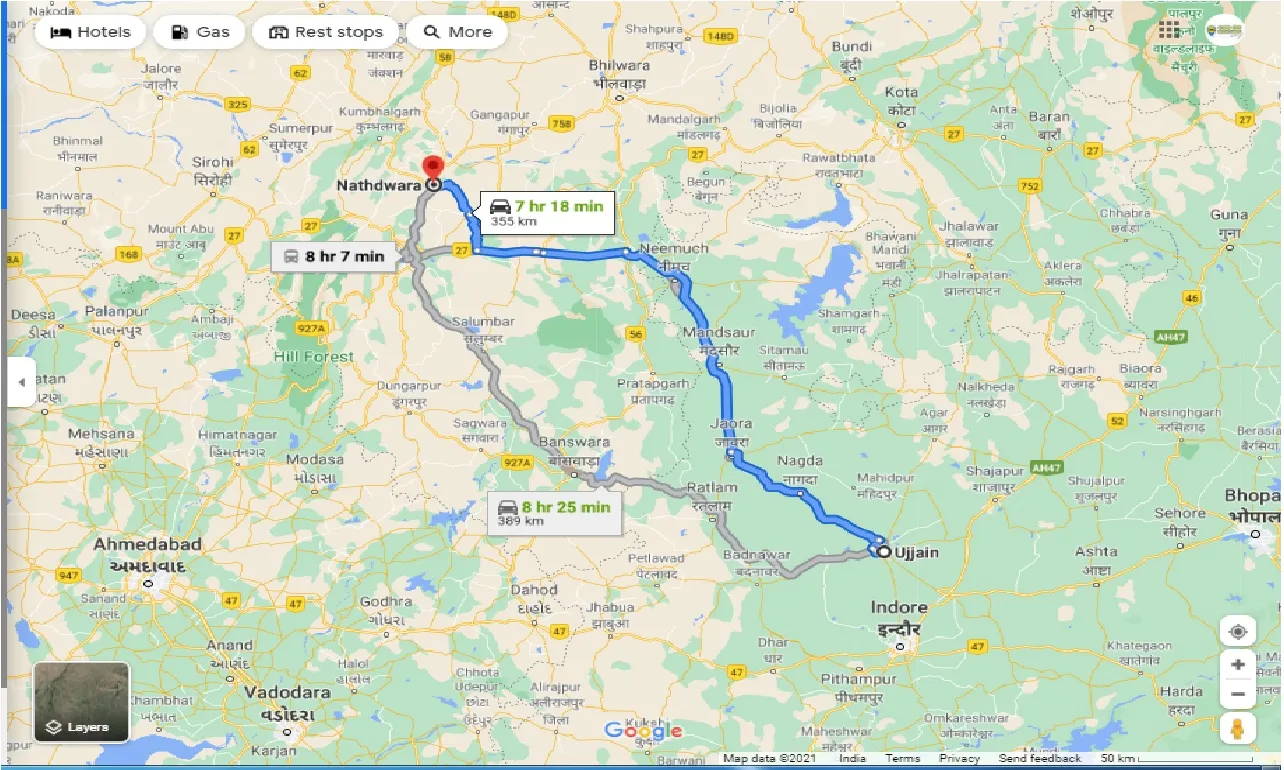 ujjain-to-nathdwara-round-trip