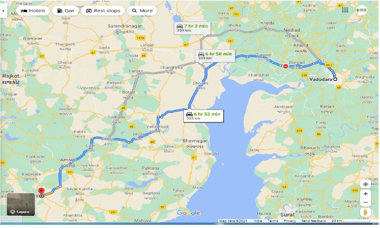 vadodara-to-dhari-round-trip