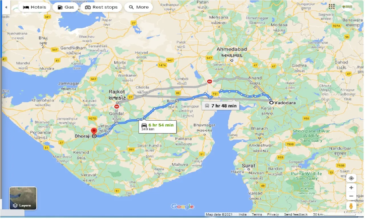 vadodara-to-dhoraji-one-way