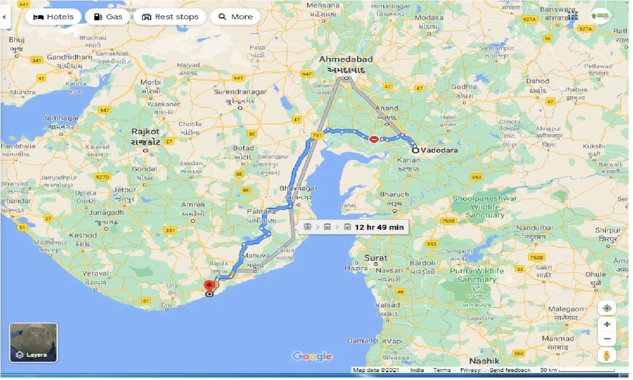 vadodara-to-jafarbad-round-trip