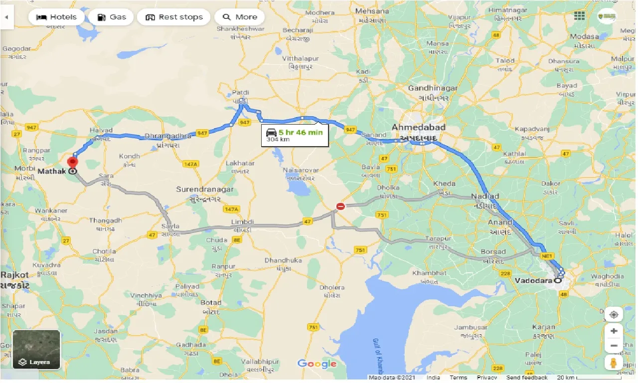 vadodara-to-mathak-round-trip