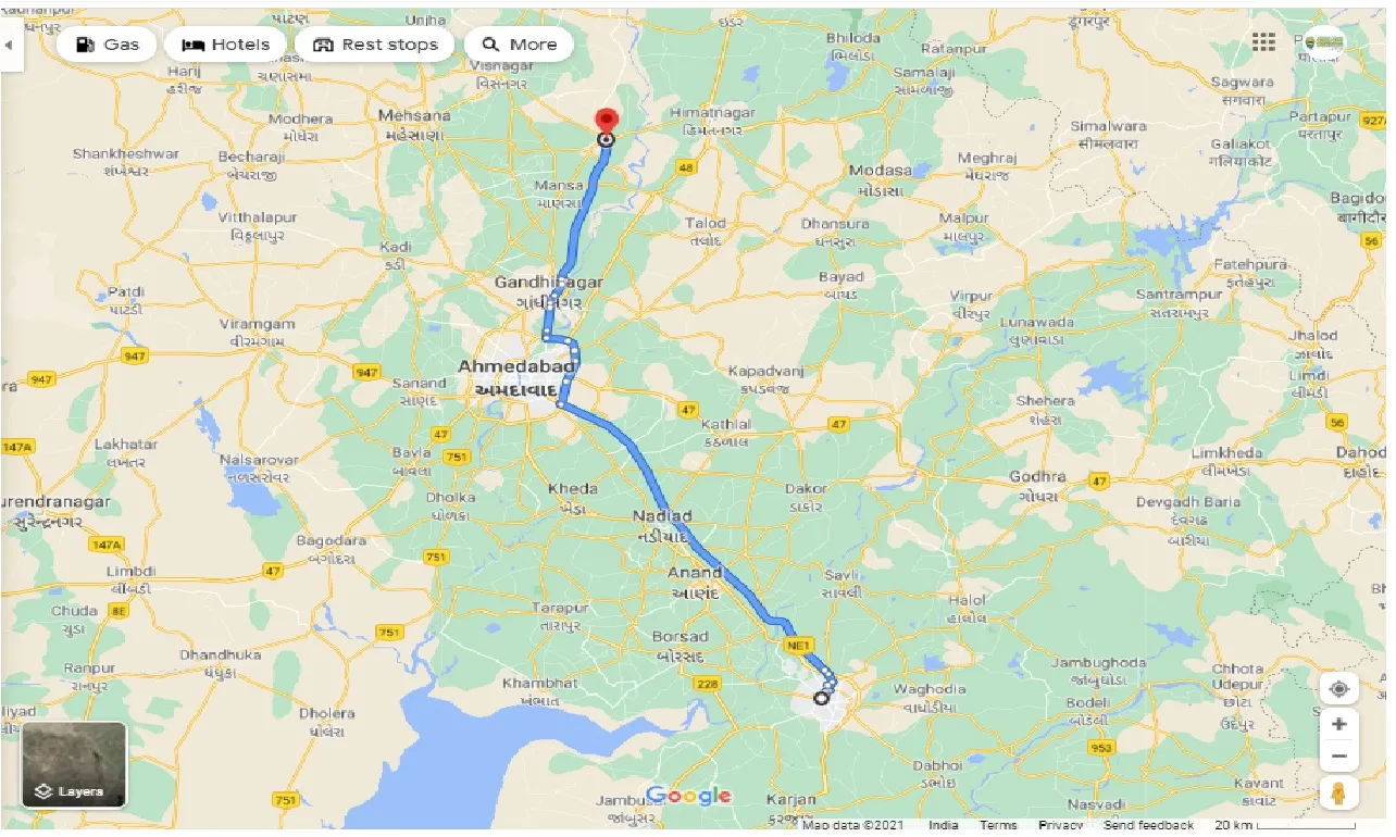 vadodara-to-vijapur-one-way