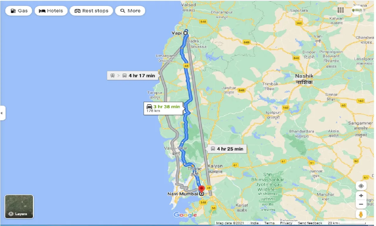 vapi-to-navi-mumbai-one-way