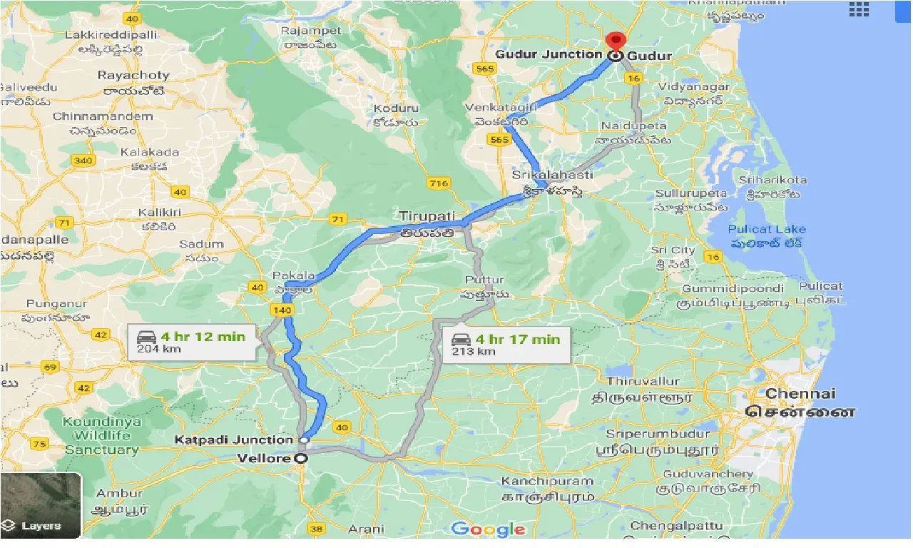 vellore-to-gudur-one-way