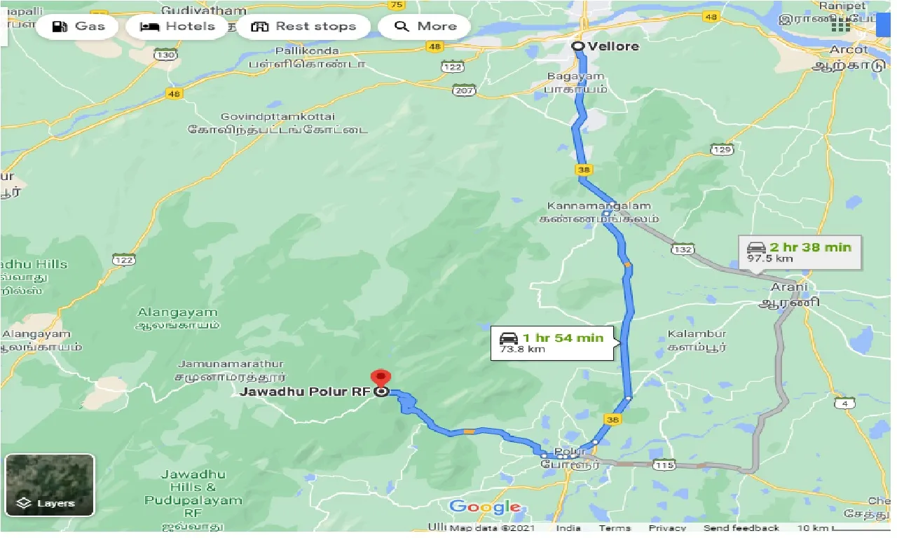 vellore-to-jawadhu-polur-rf-one-way