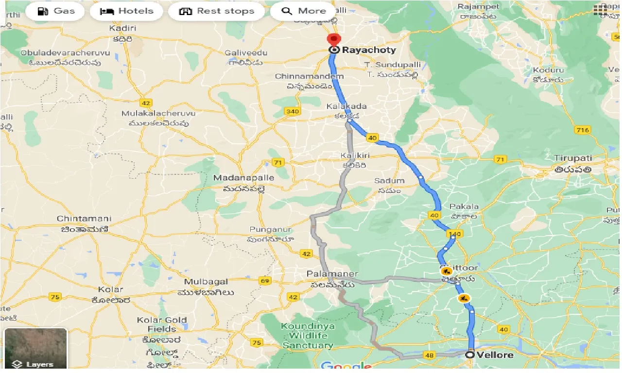 vellore-to-rayachoty-one-way