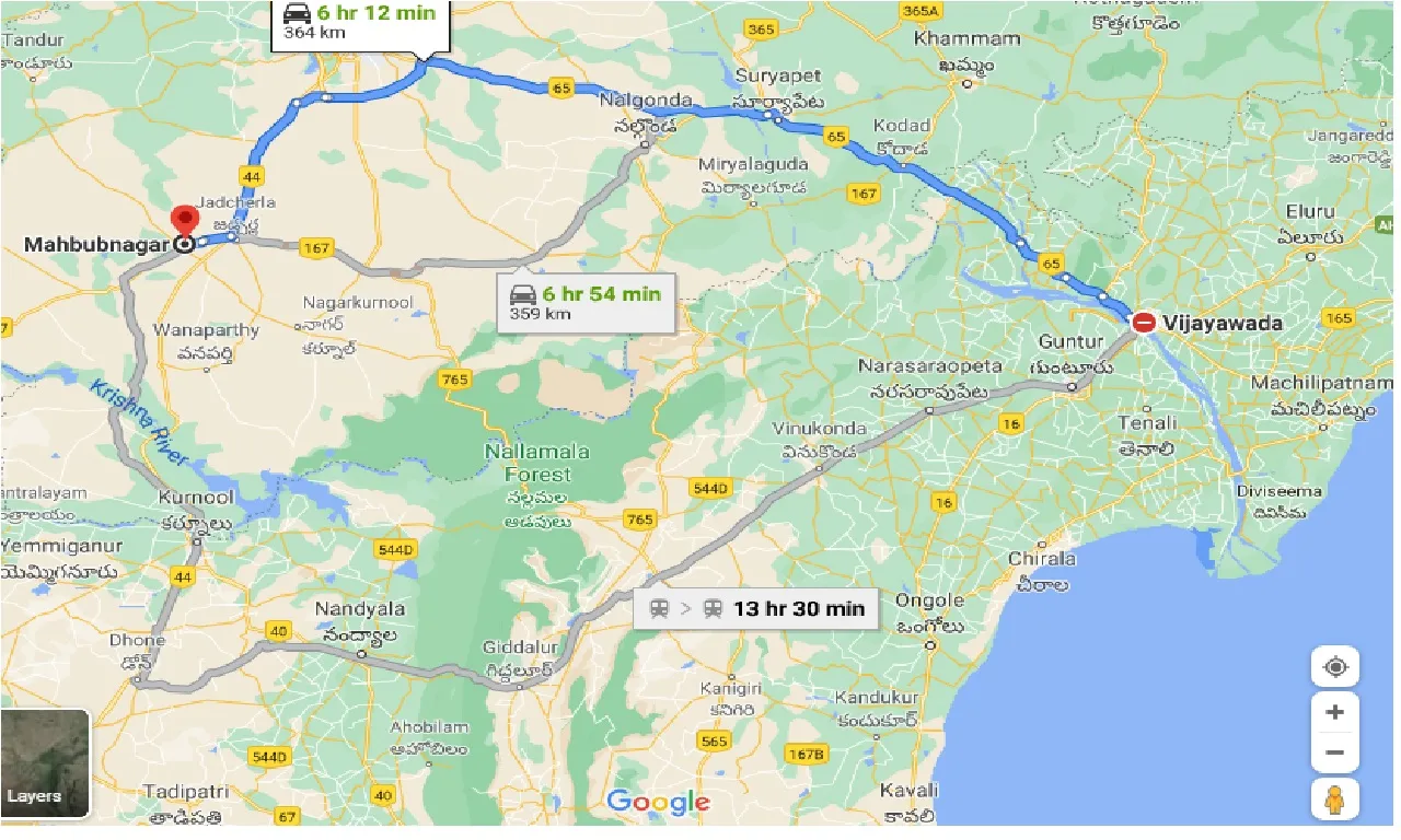 vijayawada-to-mahbubnagar-one-way