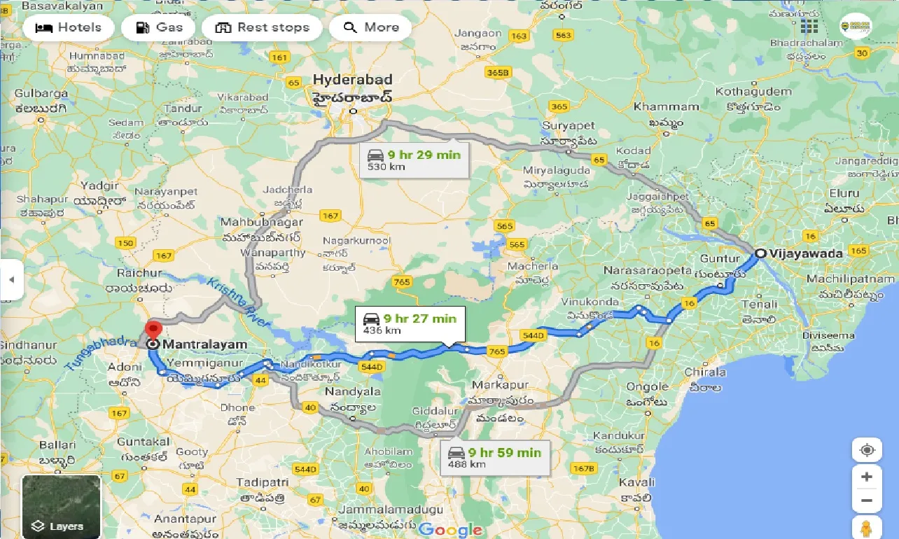 vijayawada-to-mantralayam-round-trip