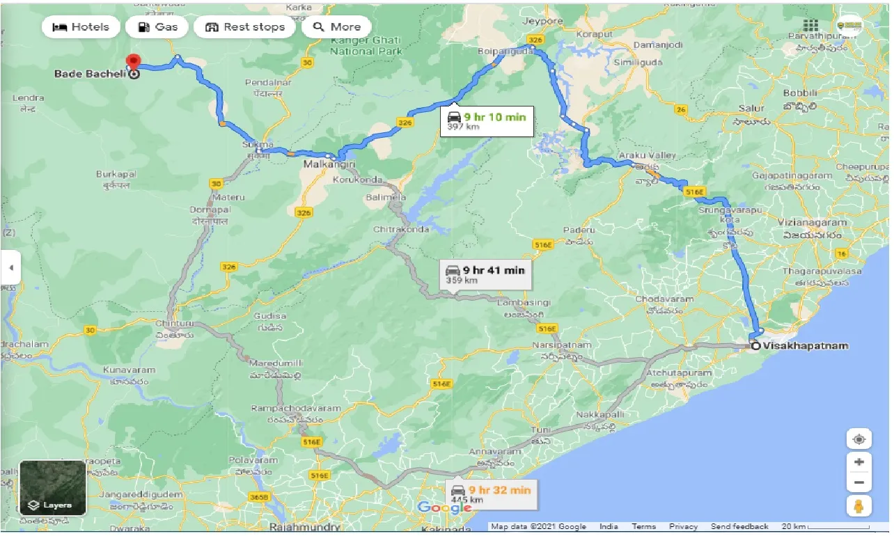 visakhapatnam-to-bade-bacheli-one-way