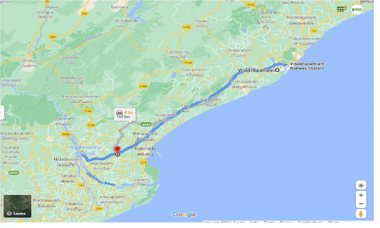 visakhapatnam-to-biccavolu-round-trip