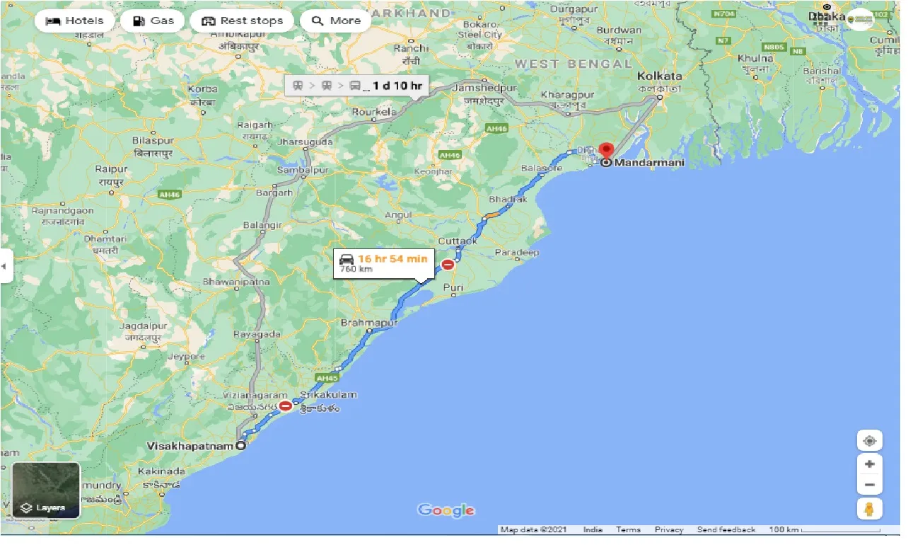 visakhapatnam-to-mandarmani-one-way