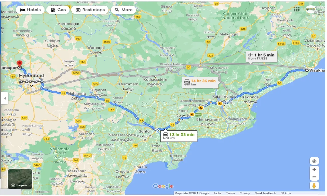 visakhapatnam-to-narsapur-one-way