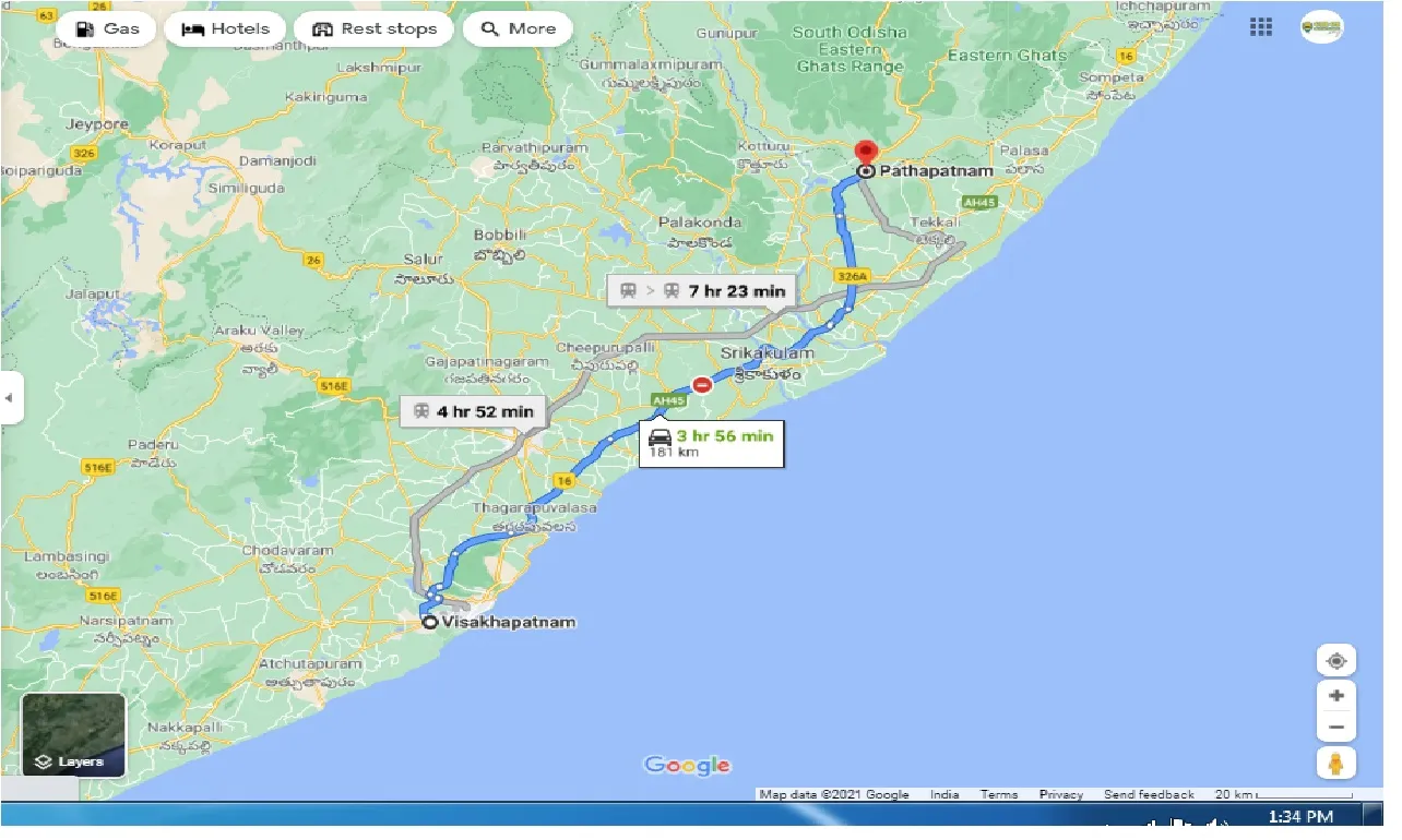 visakhapatnam-to-pathapatnam-one-way