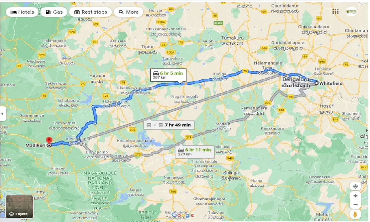 whitefield-to-madikeri-one-way